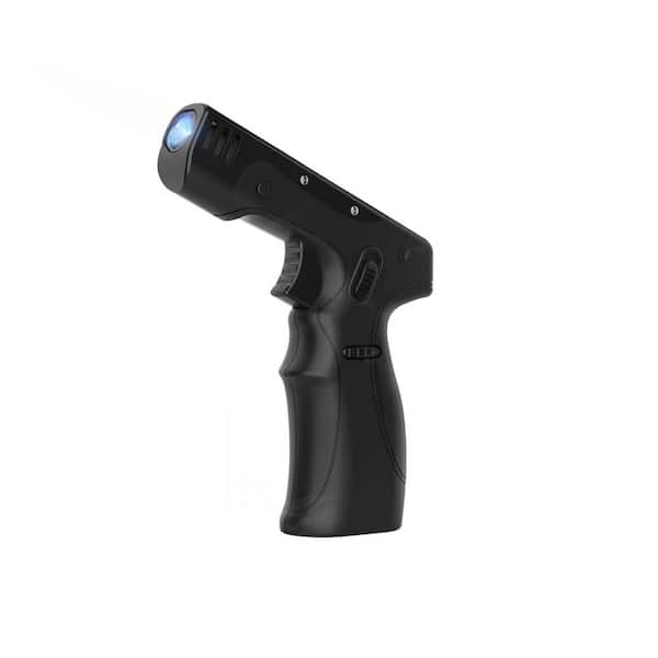 Adrinfly Butane Torch Lighter Gun Refillable with Adjustable Flame Safety Lock Ergonomic Design for Cooking Welding Tool/Plastic