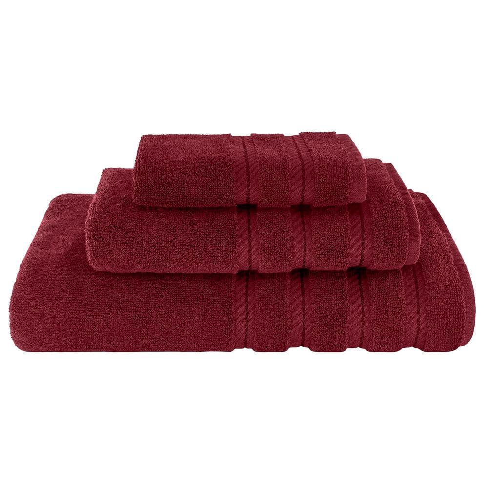 American Soft Linen Bath Towel Set 100% Turkish Cotton 3 Piece Towels for  Bathroom- Lemon Yellow Edis3PcSarE53 - The Home Depot
