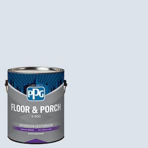 1 gal. PPG1242-1 First Frost Satin Interior/Exterior Floor and Porch Paint