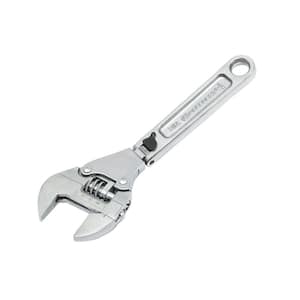 8 in. Ratcheting Flex Adjustable Wrench