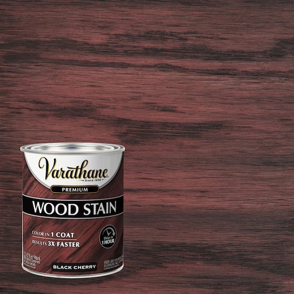 Varathane 1 qt. Black Cherry Premium Fast Dry Interior Wood Stain