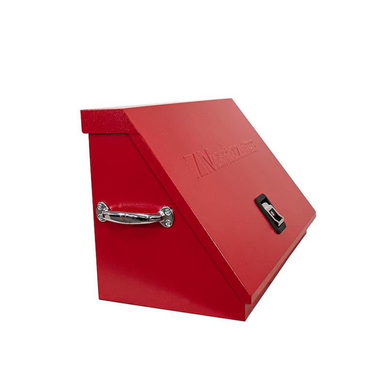 31 in. W x 16 in. D Portable Red Triangle Top Tool Chest for Sockets, Wrenches and Screwdrivers