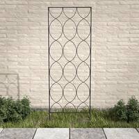 Vigoro 72 in. Glory Trellis in Black 87293