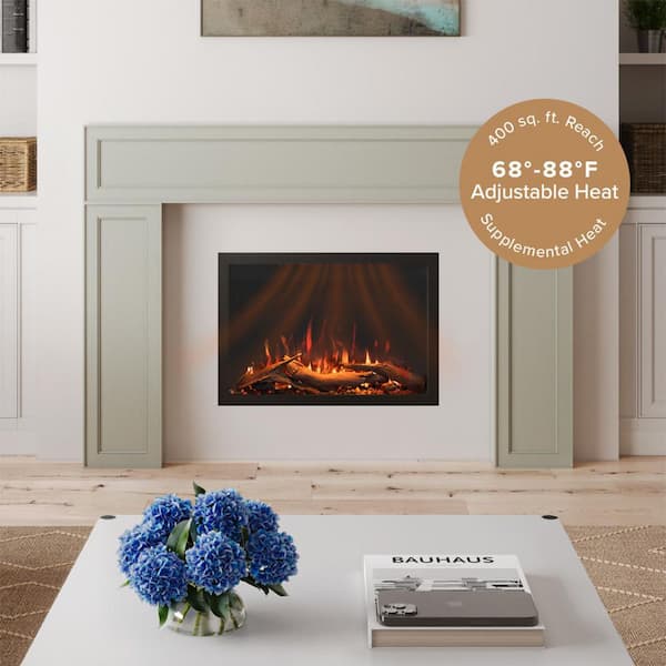 Modern Ember Highmark Traditional 26 in. Smart Electric Fireplace