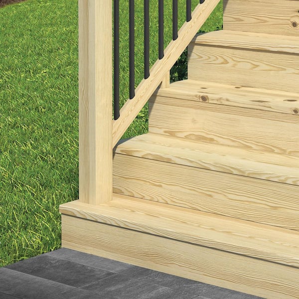 5-Step Ground Contact Pressure Treated Pine Stair Stringer