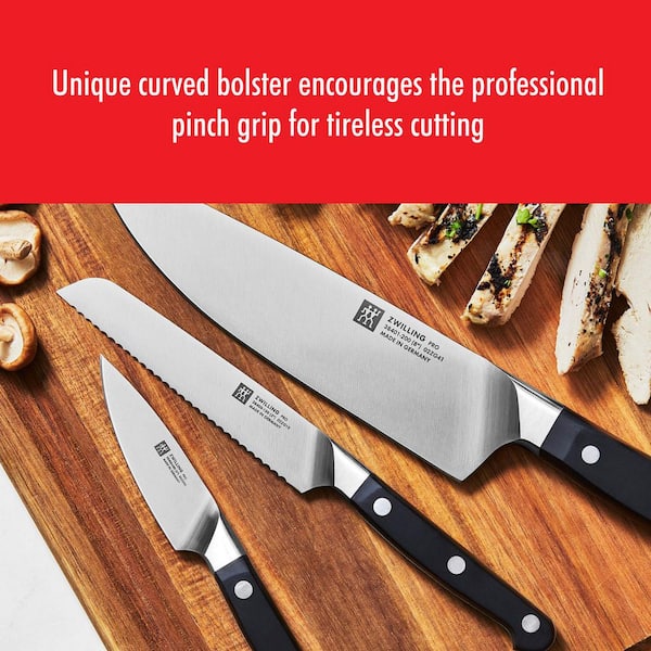 ZWILLING J.A. Henckels Pro 16-Piece Walnut Knife Block Set 1019136