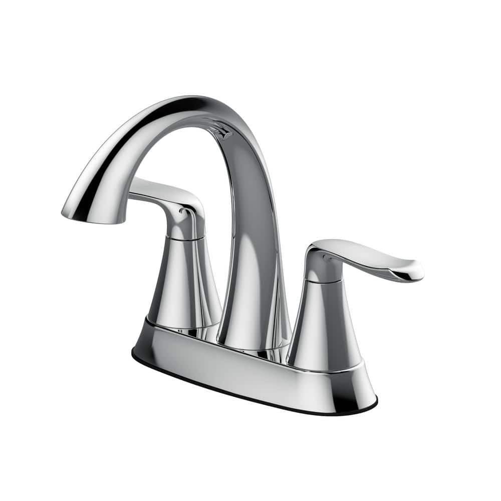 Piccolo Chrome 2-Handle Centerset Bathroom Faucet