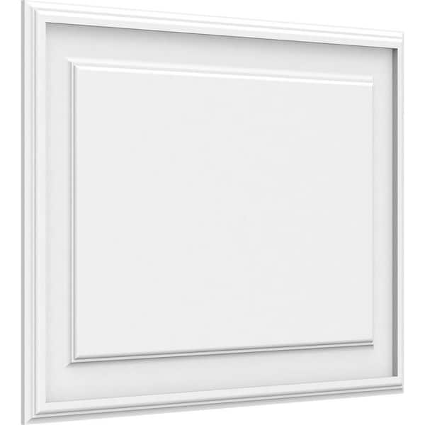 Ekena Millwork 32"W x 18"H x 5/8"P Legacy Raised Panel Decorative Wall Panel