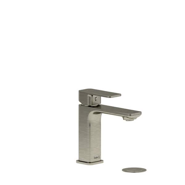 Equinox Single Handle Single Hole Bathroom Faucet in Brushed Nickel