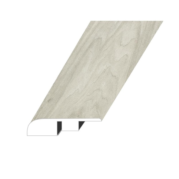 null SILVA Elite Sepia 0.6 in. Thick x 1.4 in. W x 94.5 in. L SPC Vinyl End Cap Molding