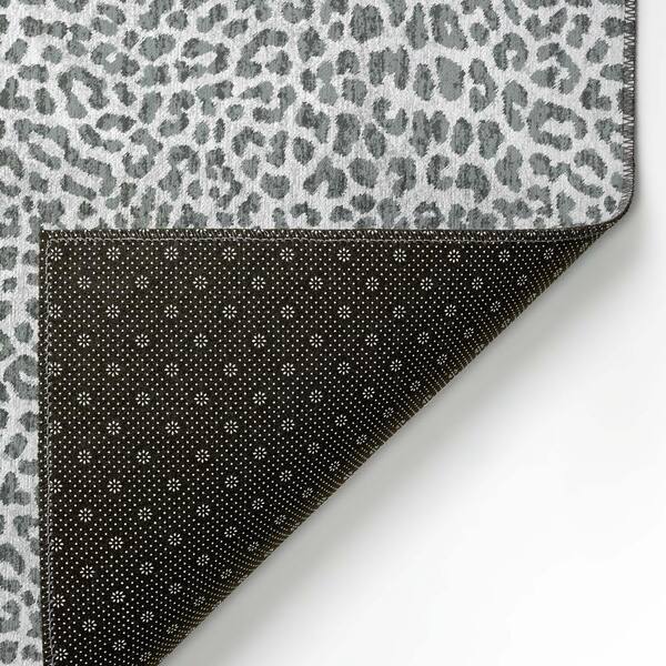 Addison Rugs - Safari Grey 2 ft. 3 in. x 7 ft. 6 in. Indoor/Outdoor Washable Indoor/Outdoor Washable Rug