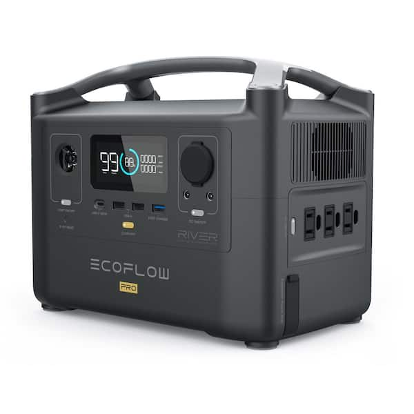 ecoflow river pro solar charging