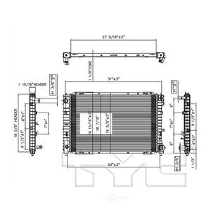 TYC Radiator 2306 - The Home Depot