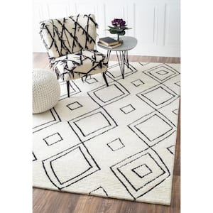 Dawne Moroccan Natural 6 ft. x 9 ft. Area Rug