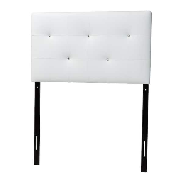Dalini White Twin Headboard