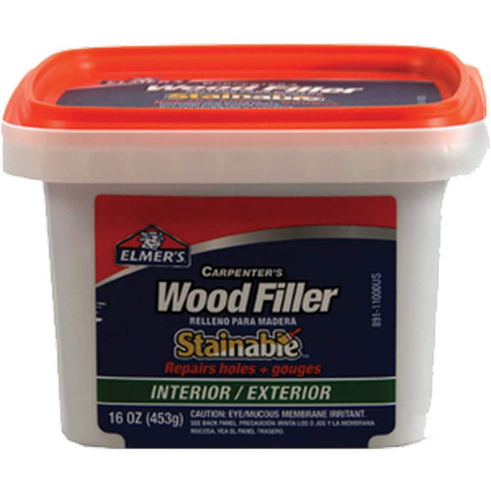 1 pt. Carpenter Interior/Exterior Stainable Wood Filler 180597 The