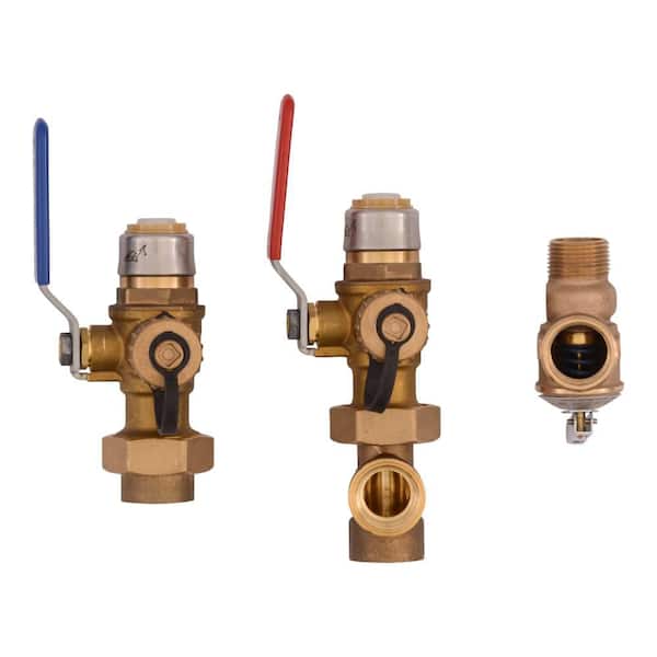 3/4 in. Tankless Water Heater Valves Installation Kit