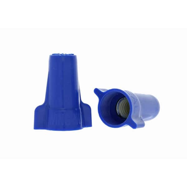 IDEAL 454 Wing-Nut Wire Connector, Blue (100/Bag)