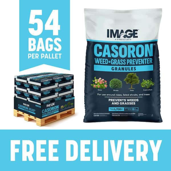 8 lb. 1,700 sq. ft. Outdoor Garden and Landscape Casoron Vegetation Killer Granules Pallet (54-Bags)