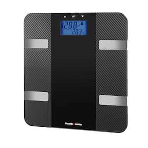 Digital Carbon Fiber Total Body Composition Weight Tracking Scale, 4 Users, 400 lbs.