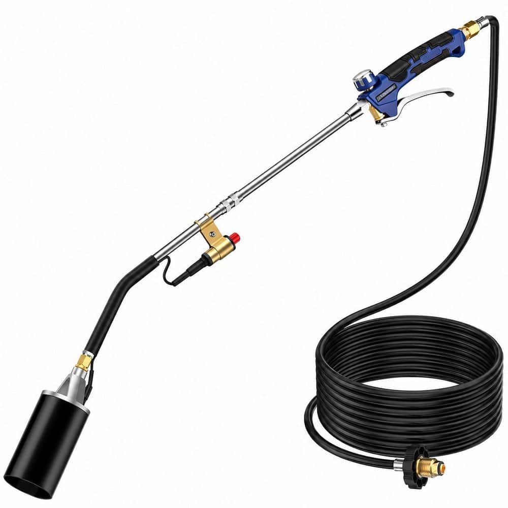 Propane Torch Weed Burner Kit with Storage Bag High Output Blow Torch 10 FT Hose Turbo Trigger Igniter Kit price history on PriceWatchPro