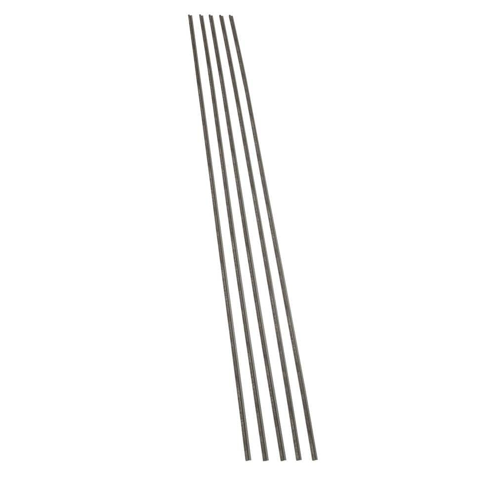 PALISADE Cracked Slate 94 in. Vinyl Backsplash Accessory J Trim(5-Pack ...