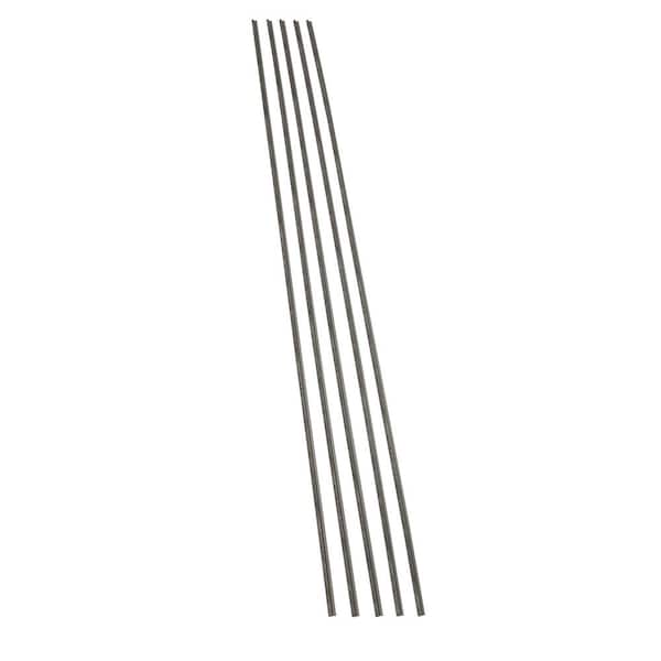 PALISADE Cracked Slate 94 in. Vinyl Backsplash Accessory J Trim(5-Pack)