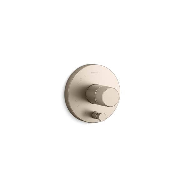 KOHLER Components Rite-Temp Valve Trim With Push-Button Diverter And Oyl Handle