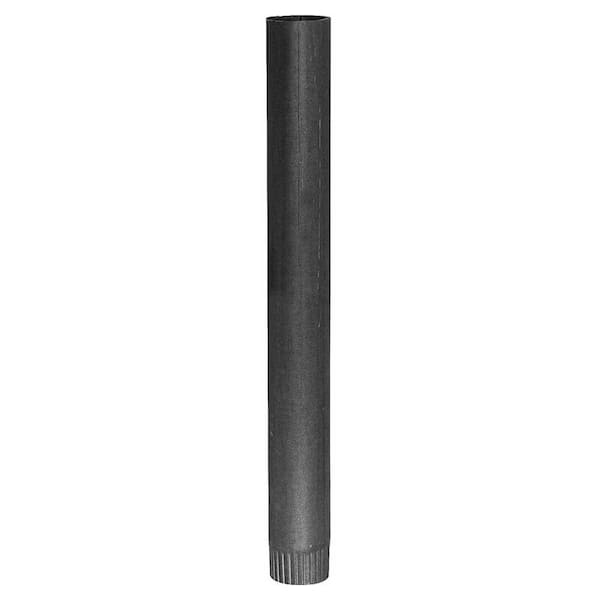 Gibraltar Building Products 3 in. Round Bonderized Steel Downspout