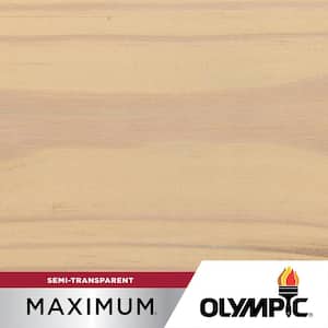 Maximum 1 gal. White Birch Semi-Transparent Exterior Stain and Sealant in One Low VOC