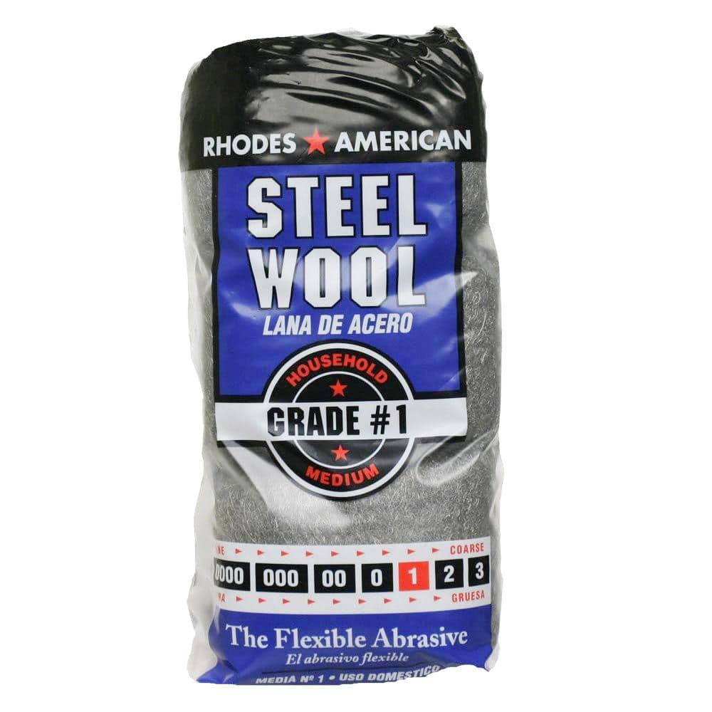 Homax #4/0 12 Pad Steel Wool, Super Fine Grade 10120000 - The Home Depot
