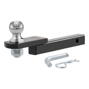 3,500 lbs. 3/4 in. Rise Trailer Hitch Ball Mount Draw Bar Towing Starter Kit with 2 in. Ball (1-1/4 in. Shank)