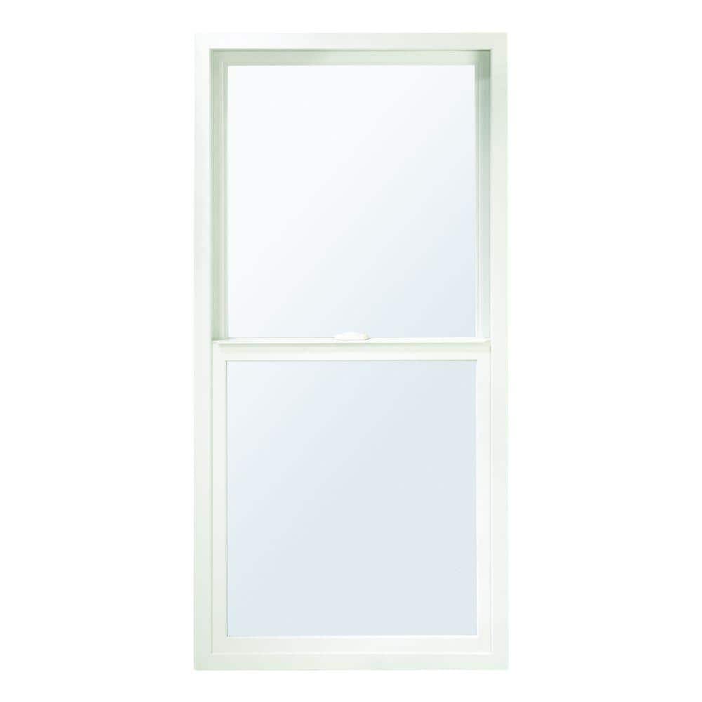 Andersen 23-1/2 in. x 35-1/2 in. 100 Series White Single-Hung Composite ...