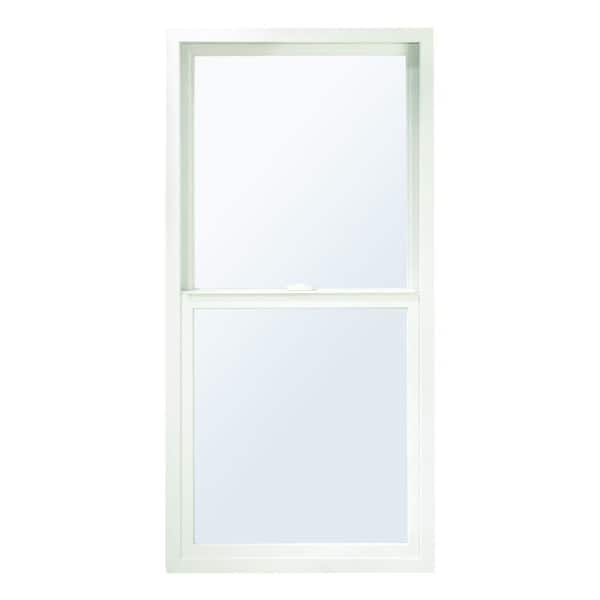 Andersen 23-1/2 in. x 35-1/2 in. 100 Series White Single-Hung Composite Window with White Int, SmartSun Glass and White Hardware