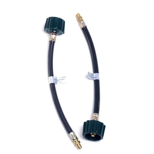 Flame King Auto-Umschalt-Propangasregler Für Wohnmobile - 2-stufig, Mit 2x 38 Cm Pigtails