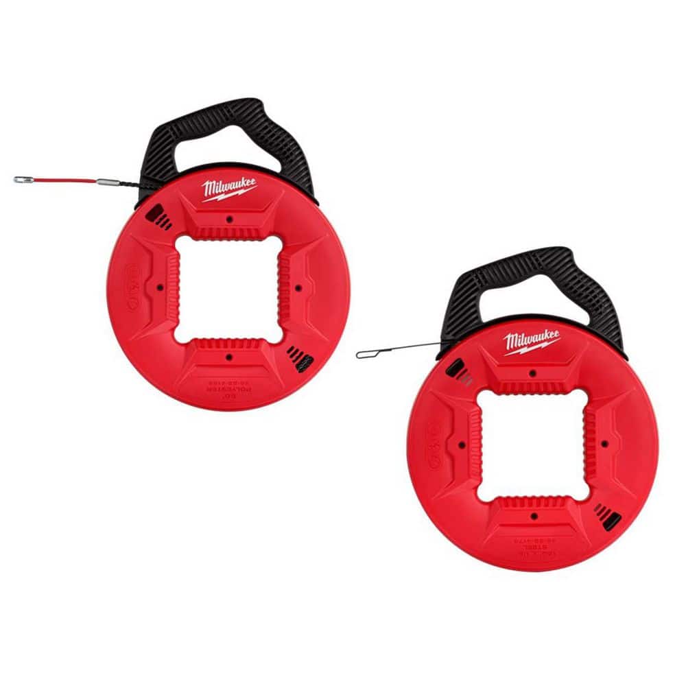 50 ft. Polyester Fish Tape with Flexible Metal Leader with 1/8 in. x 120 ft. Steel Fish Tape price history on PriceWatchPro