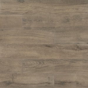 Cottage Brown 8 in. x 48 in. Matte Porcelain Floor and Wall Tile (15.96 sq. ft./Case)