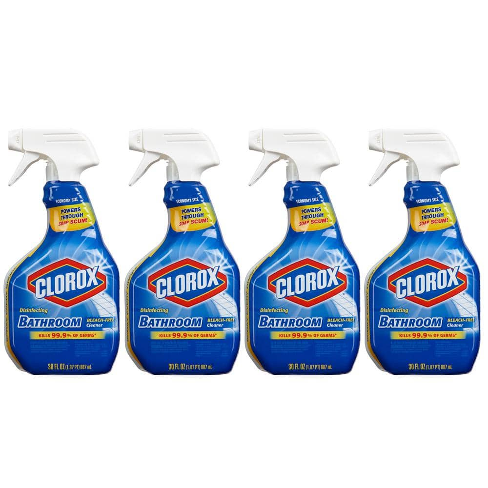 Clorox Disinfecting Bathroom- Bleach Free 30-fl oz Liquid Multipurpose  Bathroom Cleaner in the Multipurpose Bathroom Cleaners department at