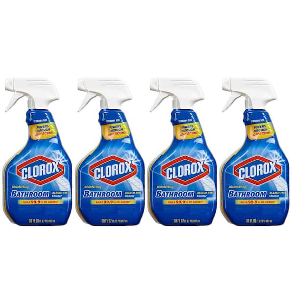 Clorox 30 Oz Disinfecting Bleach Free, Bathtub Cleaner Home Depot