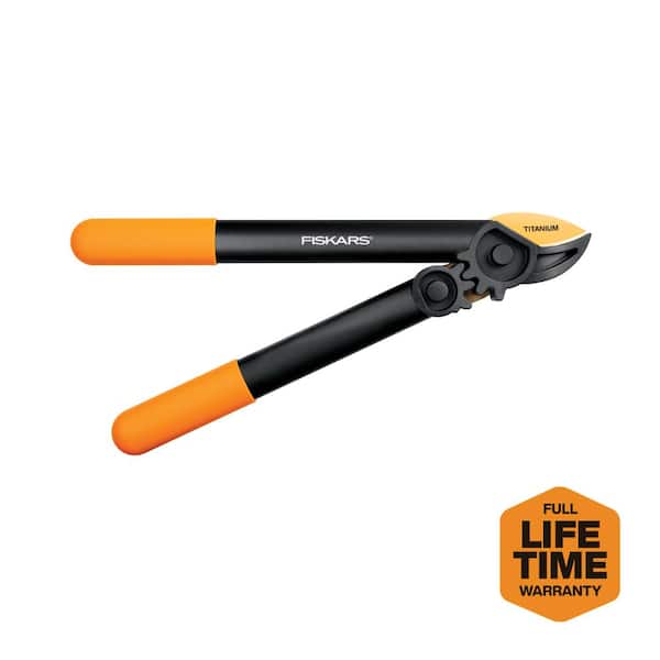 Fiskars PowerArc Heavy-Duty Utility Snip, Up to 30% More Power, Length 12cm, Heat-Treated Steel Blades/Plastic Handle, 1027206, Orange/Black