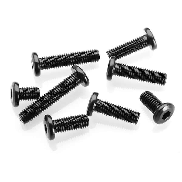 MYWISH M8 x 25 mm Black Oxide Stainless Steel Hex Socket Cap Head