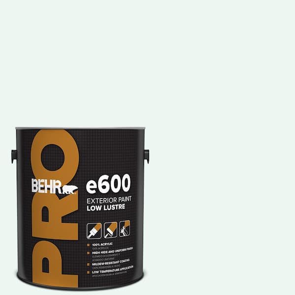 BEHR PRO 1 gal. #PPL-15 Icy Wind Low Luster Exterior Paint PR62001 ...
