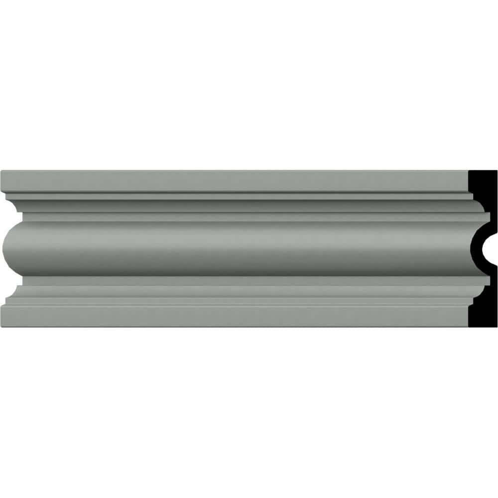 Primed White Polyurethane Decorative Chair Rail Moulding