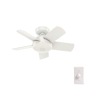 Omnia 30 in. Indoor/Outdoor Fresh White Ceiling Fan with Wall Control
