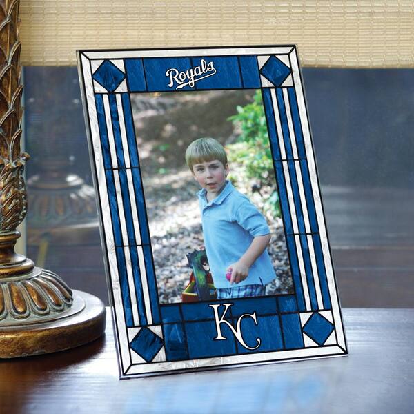 StadiumViews Kansas City Royals Team Colors Wood Picture Frame (8