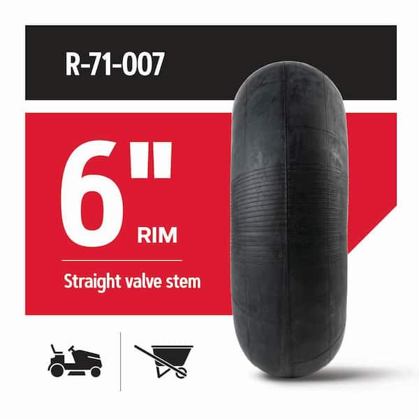 3.00/3.50-8 Heavy Duty Replacement Inner Tire Tube with TR4 Value Stem for  Pneumatic Wheelbarrow Wheel, Cart Wheel, Garden Cart, Wagons, Premium