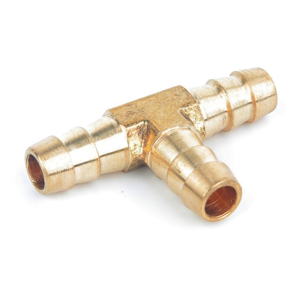 ProLine 3/4 in. Barb Brass Tee Fitting 838450 - The Home Depot