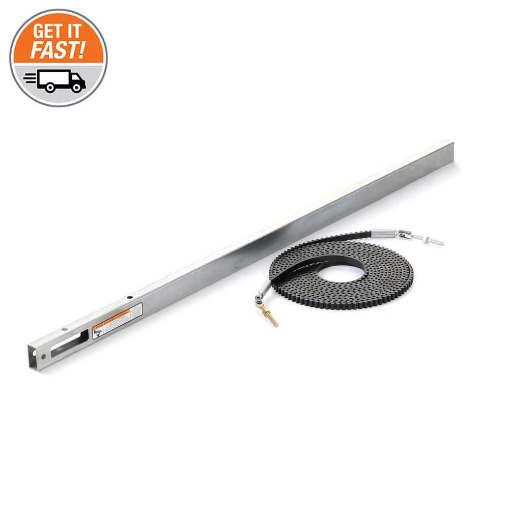 Resident:J メゾンプニカ ガレージキット Genie Belt Drive Rail Extension Kit for 8 ft. Garage Doors EKTB