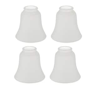 2-1/8 in. Fitter x Dia 4-3/4 in. x 4-3/4 in. H, 4PK - Lighting Accessory - Replacement Glass - Frosted