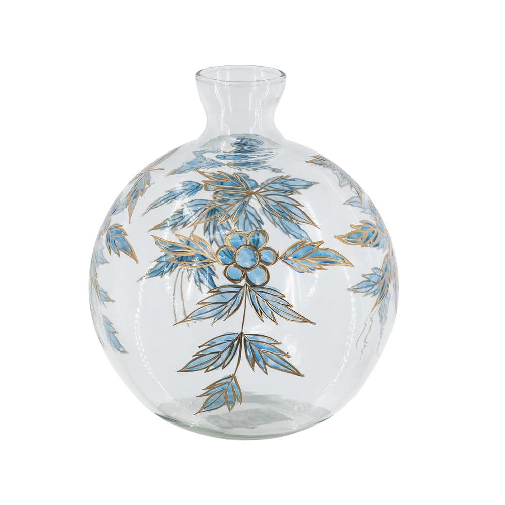 9 in. Multi-Colored Glass Bud Decorative Vase price history on PriceWatchPro